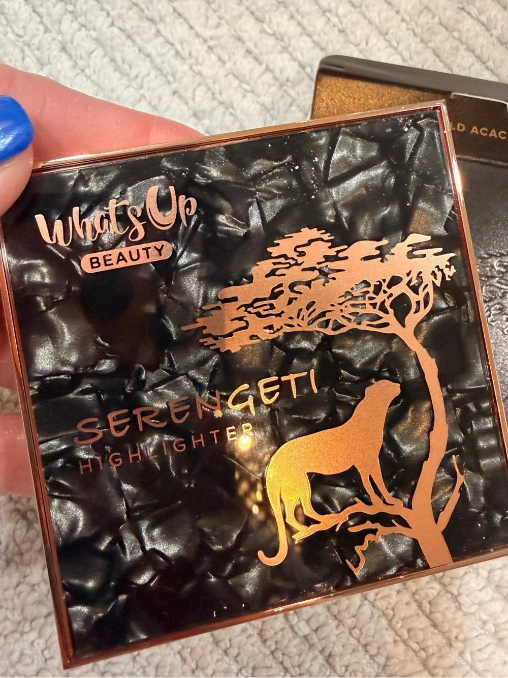 WHATS UP BEAUTY Serengeti Highlighter Duo BNIB FULL SIZE in Wild Acacia